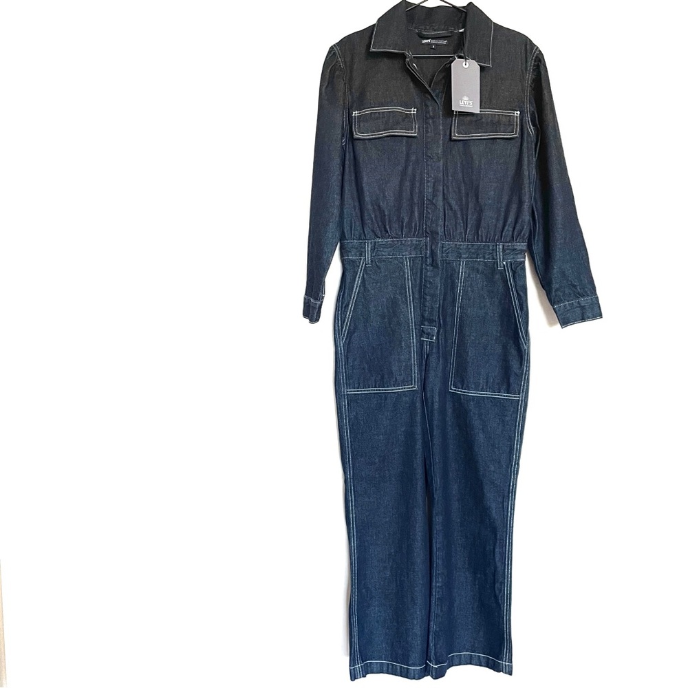 Levis Made and Crafted Jumpsuit Flight Suit Size Small